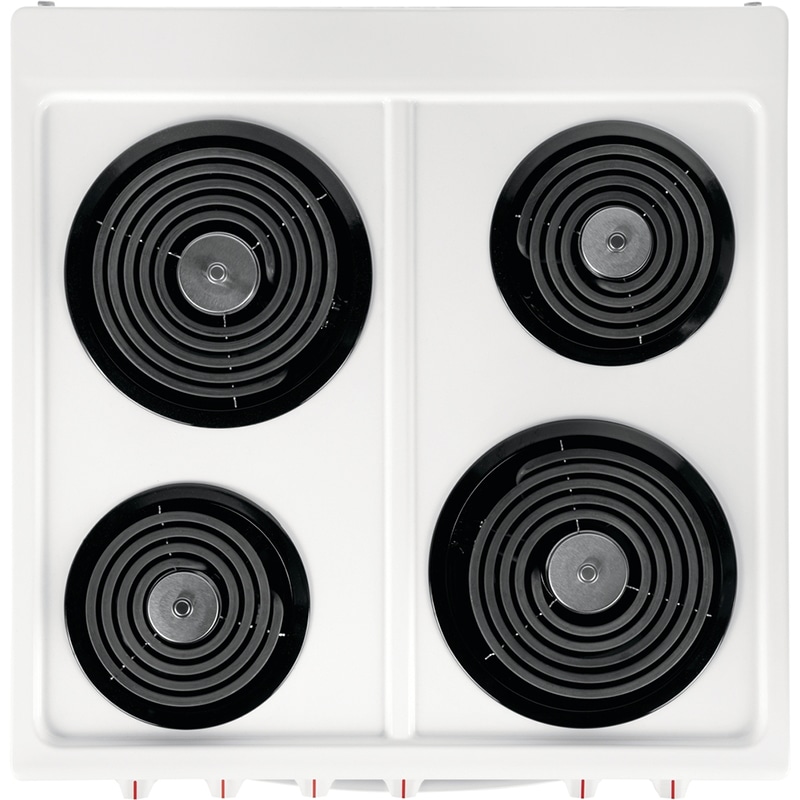 Frigidaire 24 in. 1.9 cu. ft. Electric Range with Coil Burners - White, White, hires
