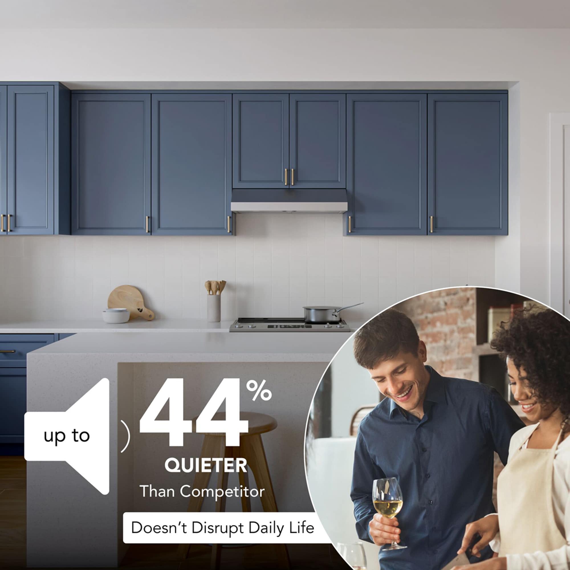 Broan Glacier GLA1 Series 36 in. Convertible Standard Style Range Hood with 350 CFM, 2 Fan Speeds & 2 LED Lights - Stainless Steel, , hires