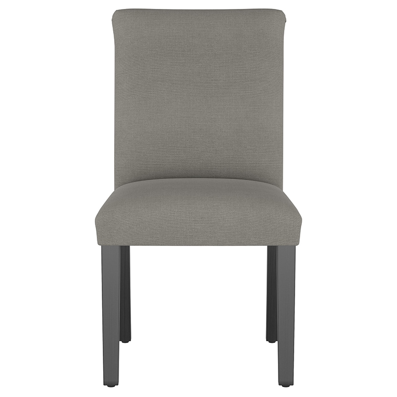 Skyline Furniture Linen Fabric Dining Chair - Grey, , hires