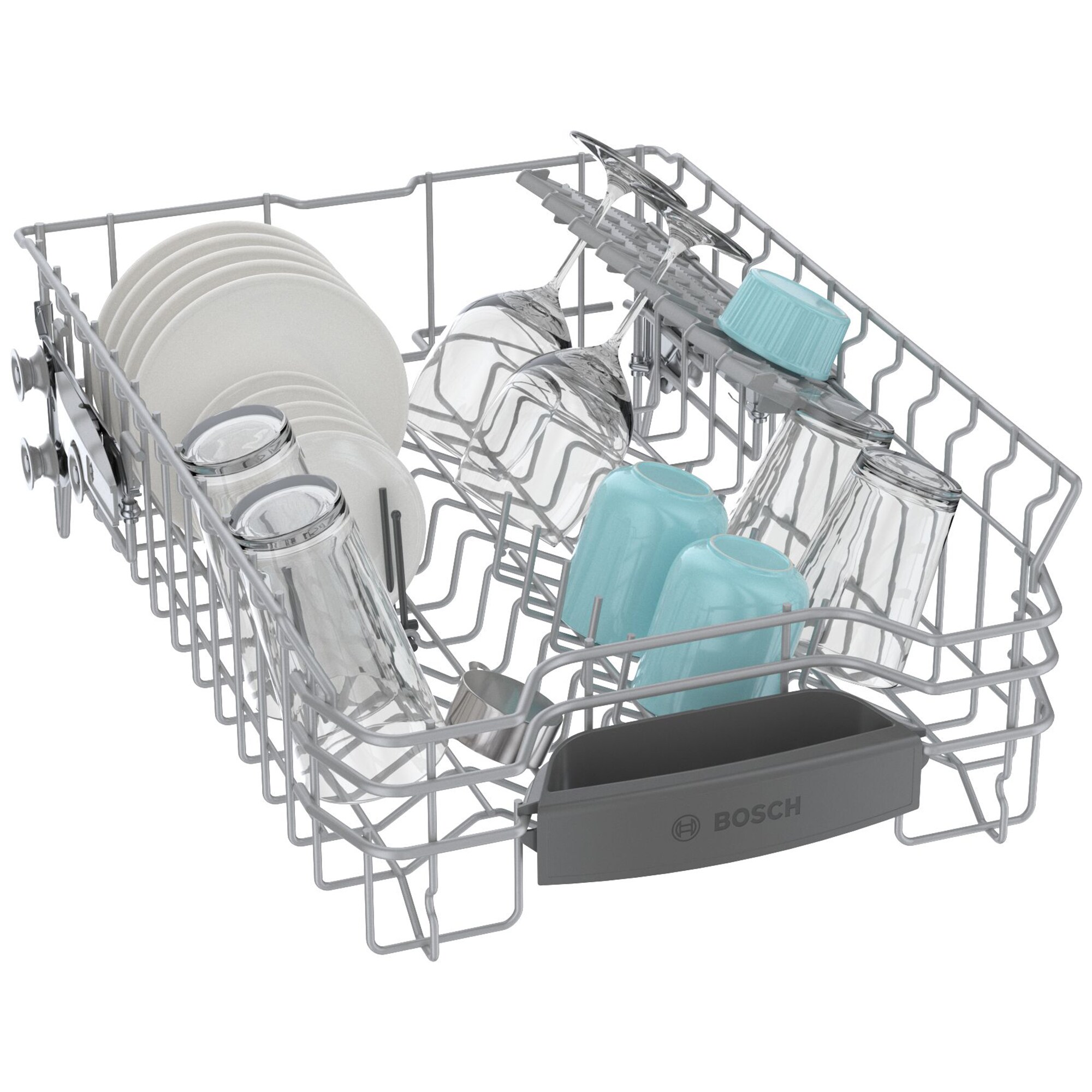 Bosch 800 Series 18 in. Top Control Smart Dishwasher with 44 dBa Sound Level, 3rd-Rack & CrystalDry - Custom Panel Ready, , hires