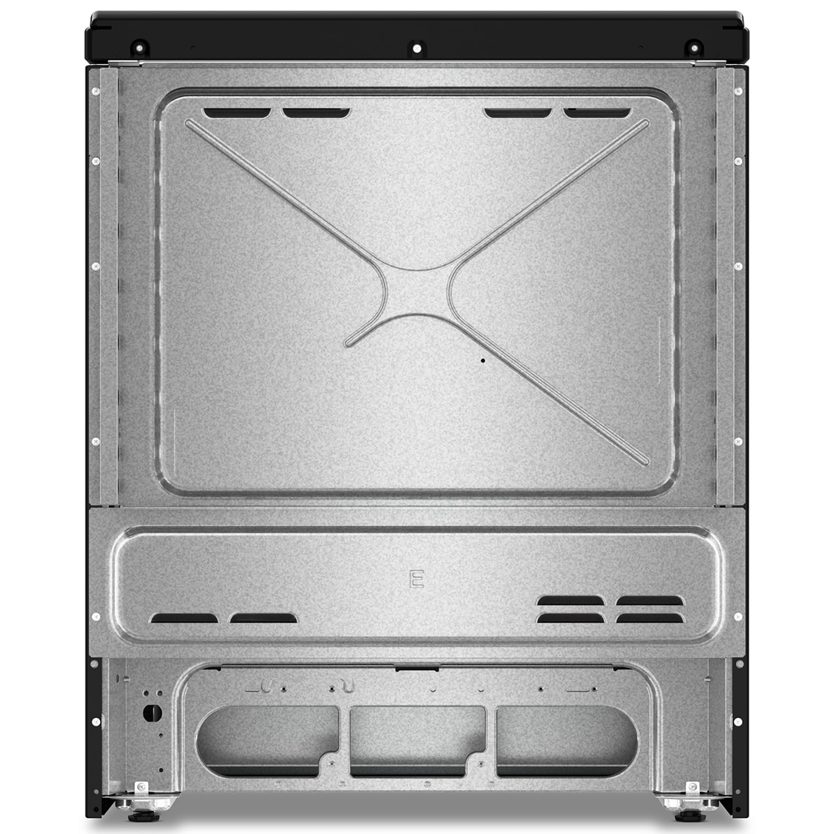 Whirlpool 30 in. 6.4 cu. ft. Air Fry True European Convection Slide-In Electric Range with 4 Induction Burners - Black Stainless, Black Stainless, hires