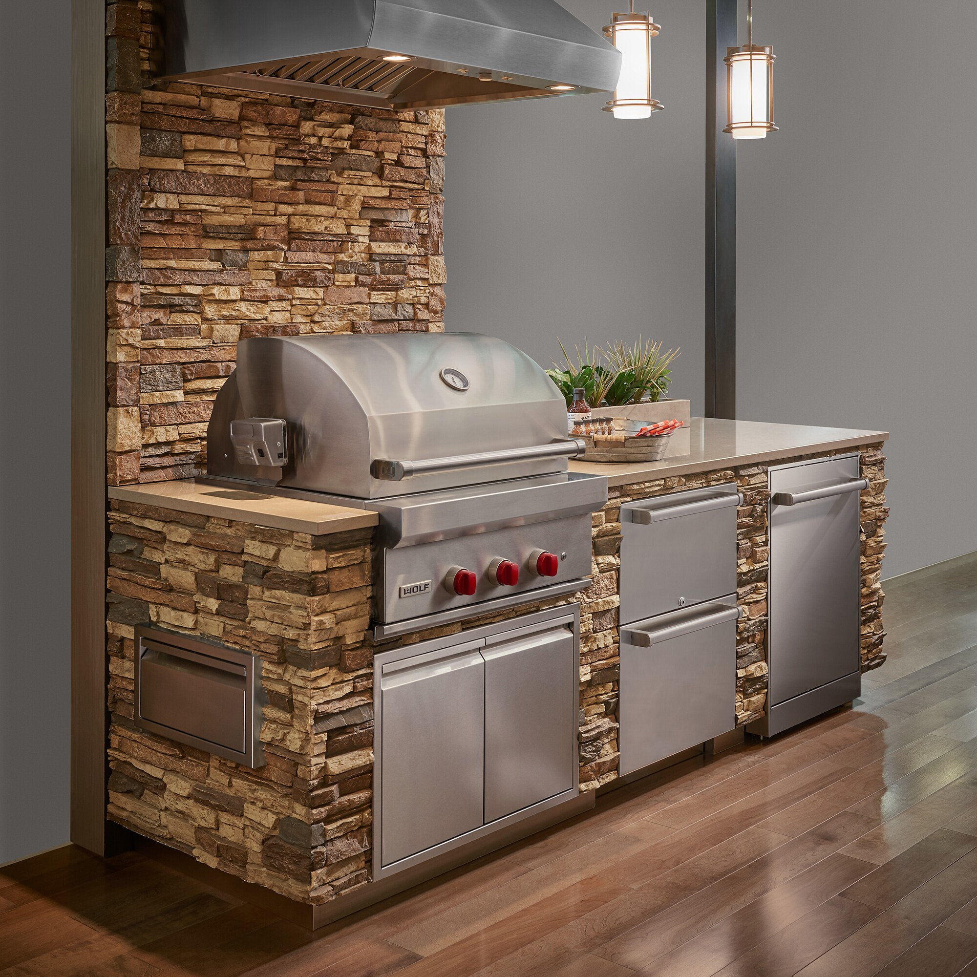 Sub-Zero Designer Series 24 in. Built-In 4.0 cu. ft. Smart Outdoor Double Refrigerator Drawers - Custom Panel Ready, , hires