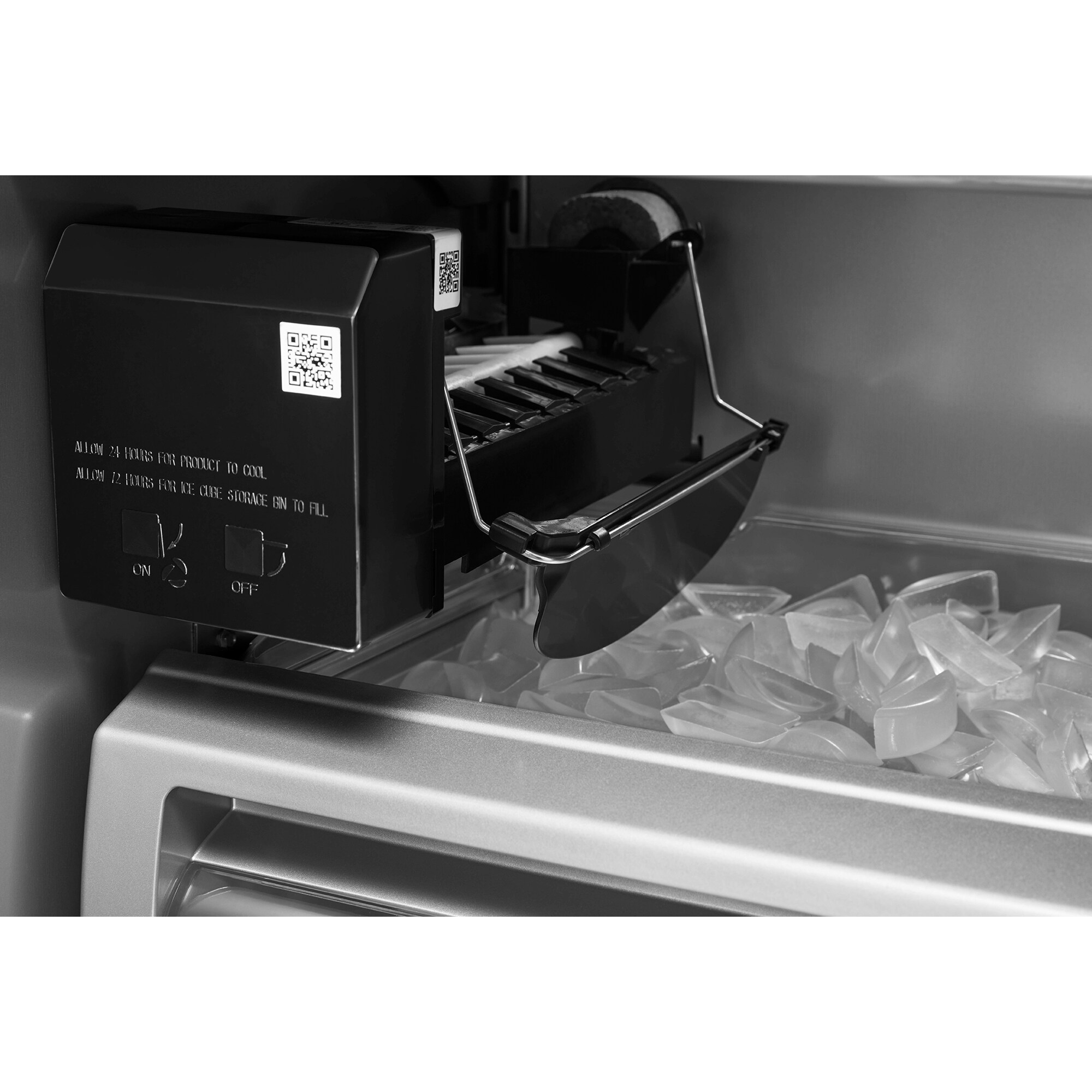 KitchenAid 42 in. 25.5 cu. ft. Built-In Counter Depth Side by Side Refrigerator with Ice Maker - Custom Panel Ready, , hires