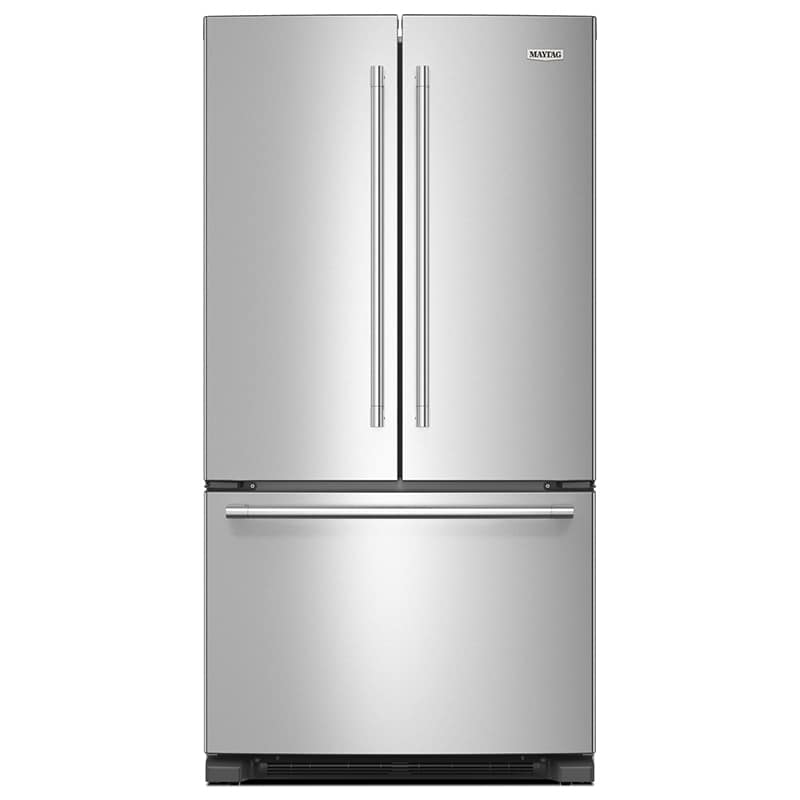 Maytag 36 in. 25.2 cu. ft. French Door Refrigerator with Ice Maker - Fingerprint Resistant Stainless Steel, , hires