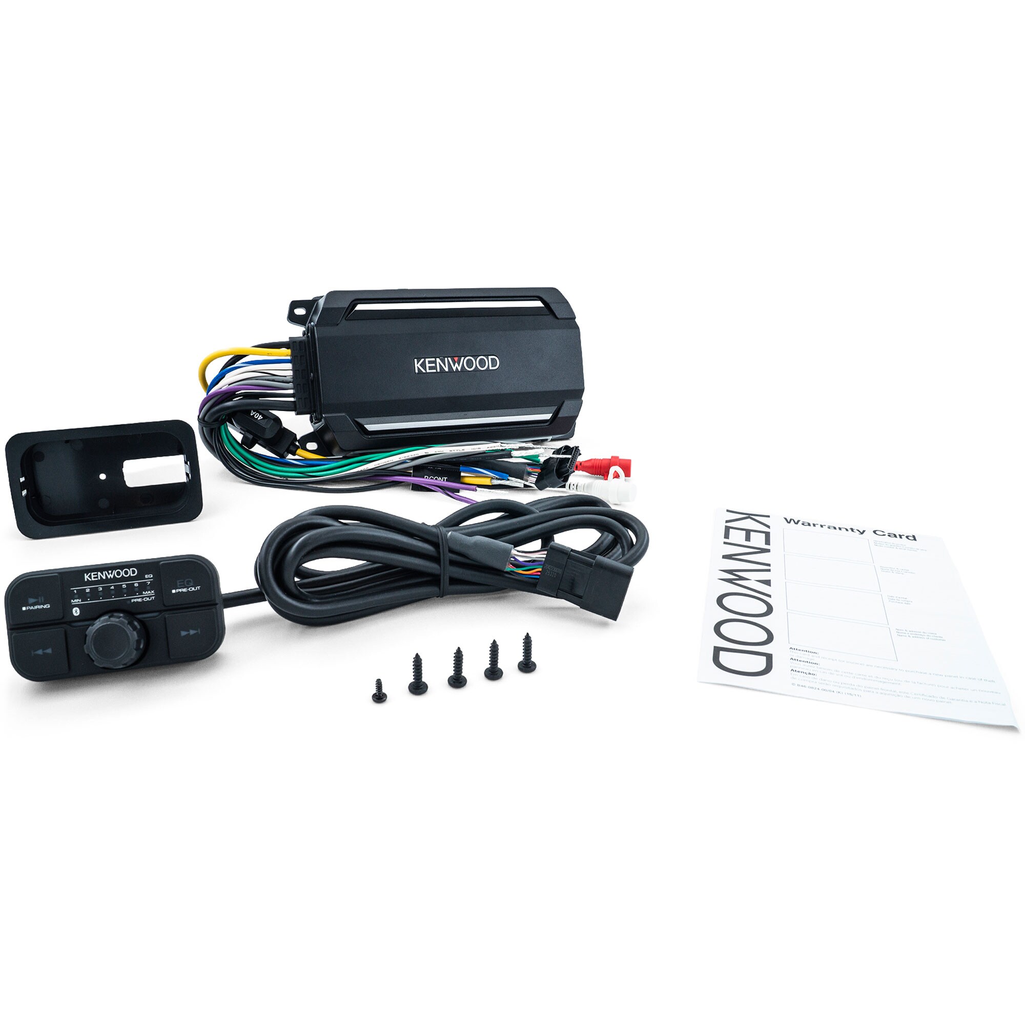 Kenwood Marine Bluetooth Digital Amplifier, , hires