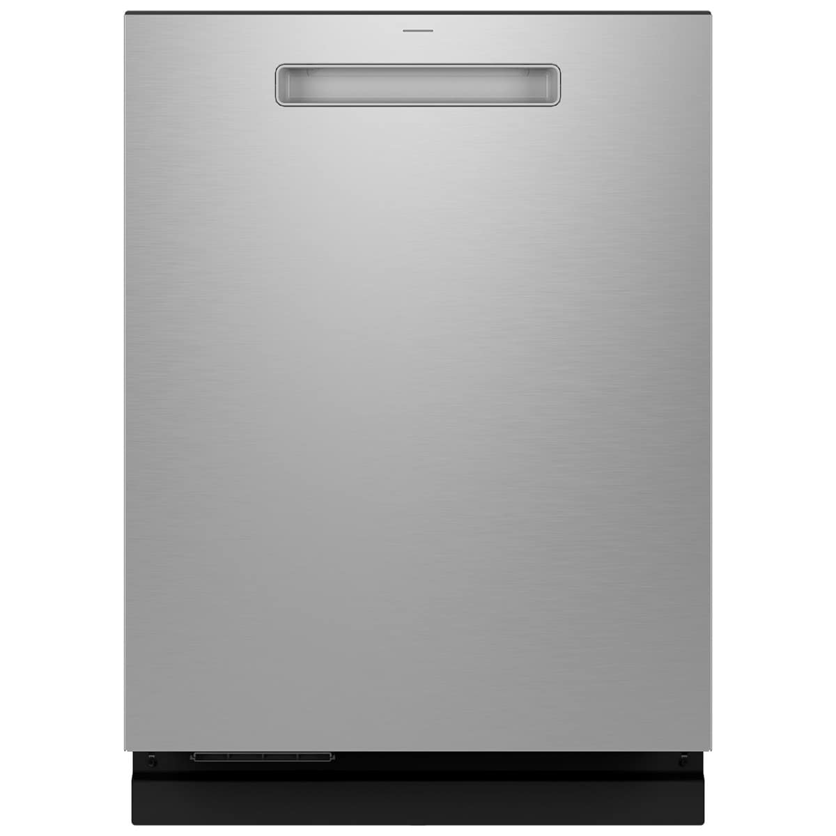 GE Profile 24 in. Top Control Flush-Mount Smart Dishwasher with 39 dBa Sound Level, 3rd-Rack, Twin Turbo Dry Boost & Pocket Handle - Fingerprint Resistant Stainless, , hires