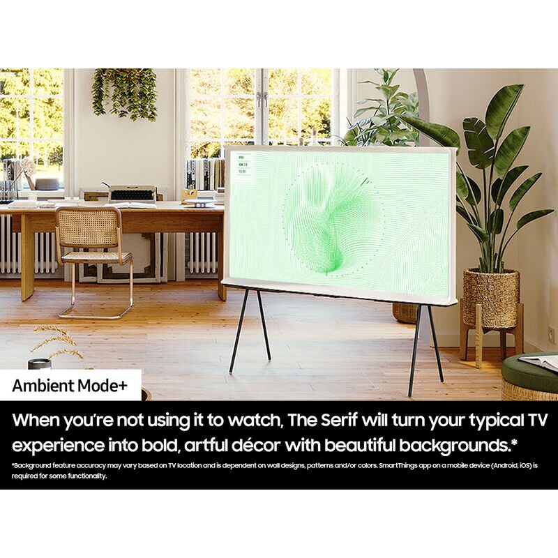 Samsung - 65" Class The Serif (LS01D) Series QLED 4K UHD Smart Tizen TV, , hires
