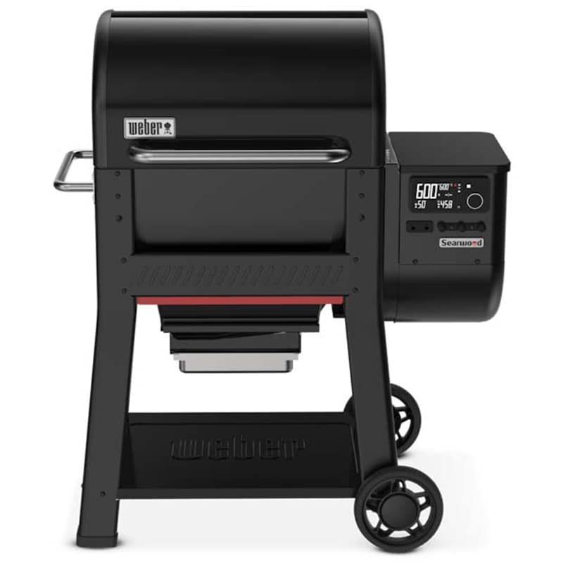 Weber Searwood 600 Series Wood Pellet Grill - Black, , hires