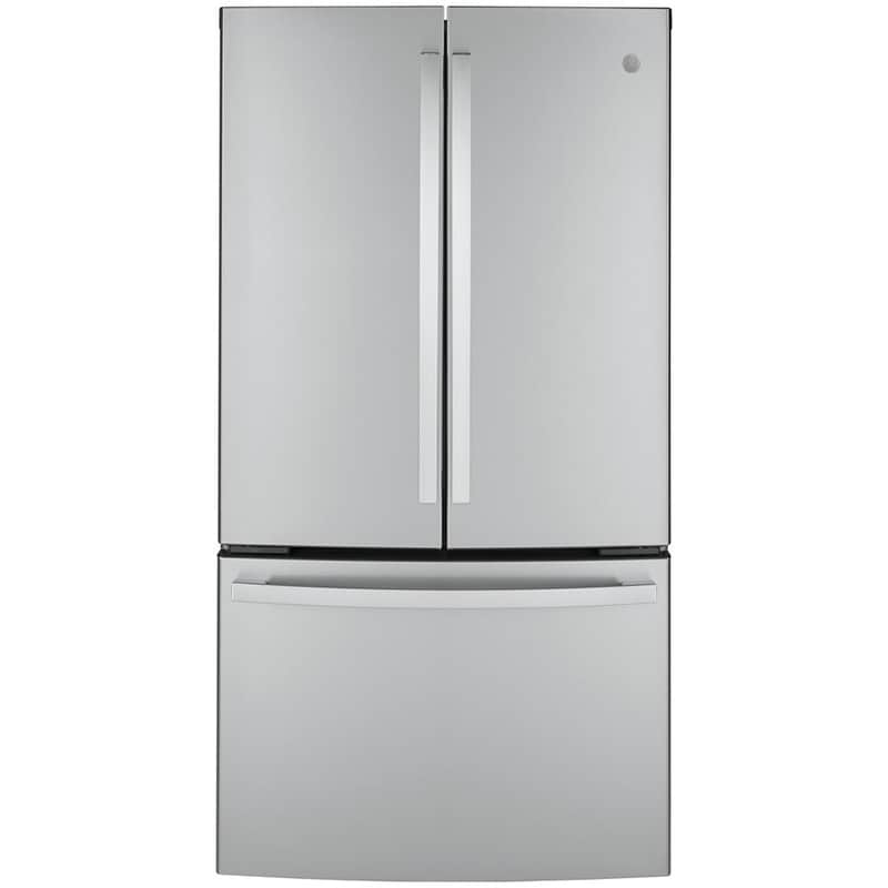 GE 36 in. 23.1 cu. ft. Counter Depth French Door Refrigerator with Ice Maker - Fingerprint Resistant Stainless, Fingerprint Resistant Stainless, hires