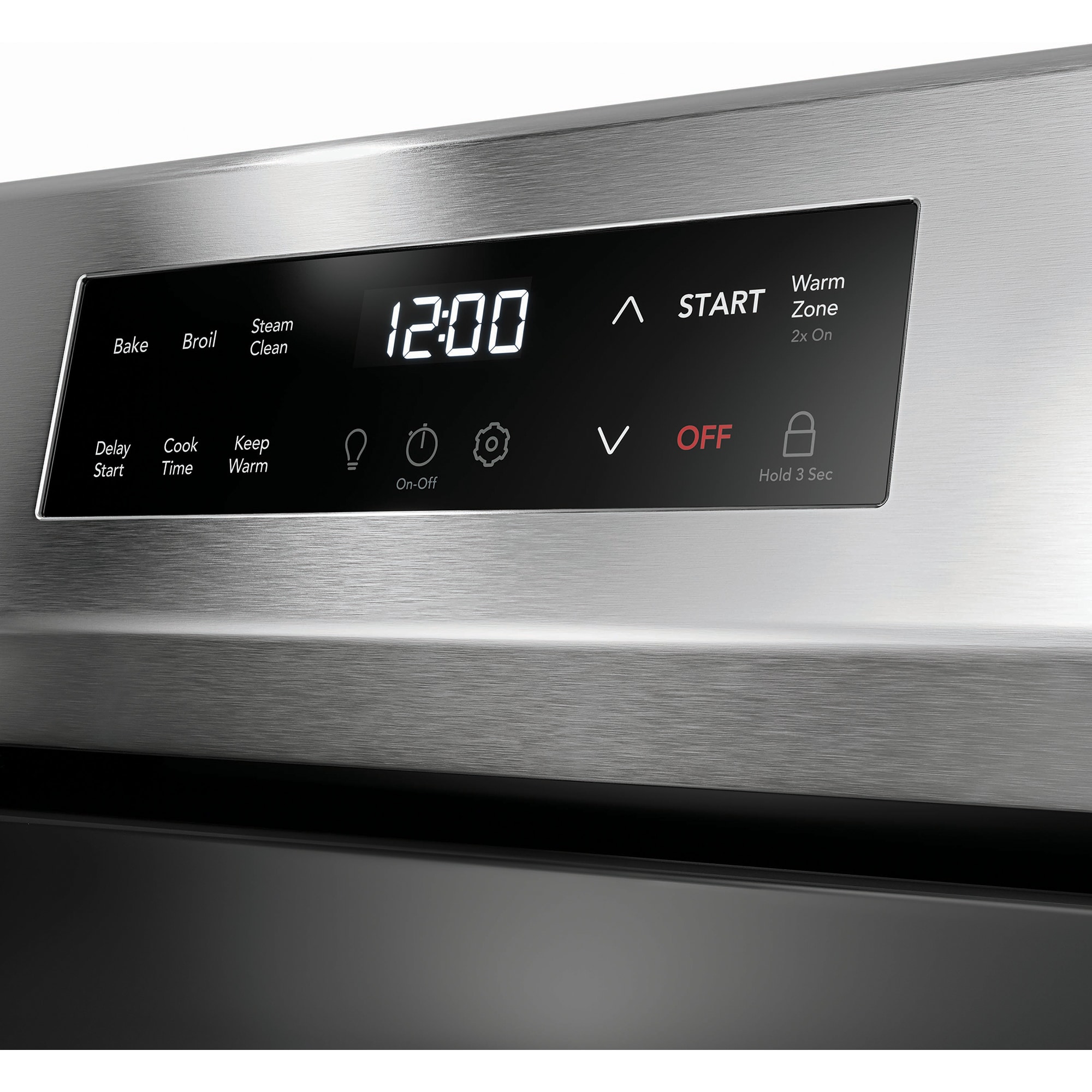 Frigidaire 30 in. 5.3 cu. ft. Electric Range with Smoothtop Burners - Stainless Steel, , hires