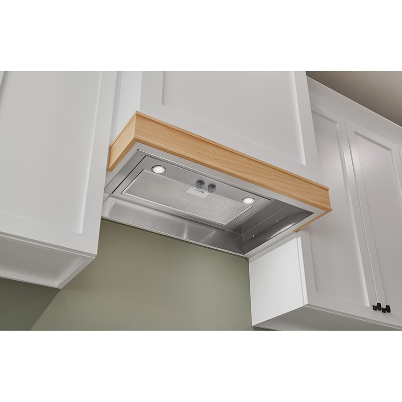 Broan PM Series 21 in. Convertible Standard Style Range Hood with 450 CFM, 3 Fan Speeds & 2 LED Lights - Stainless Steel, , hires