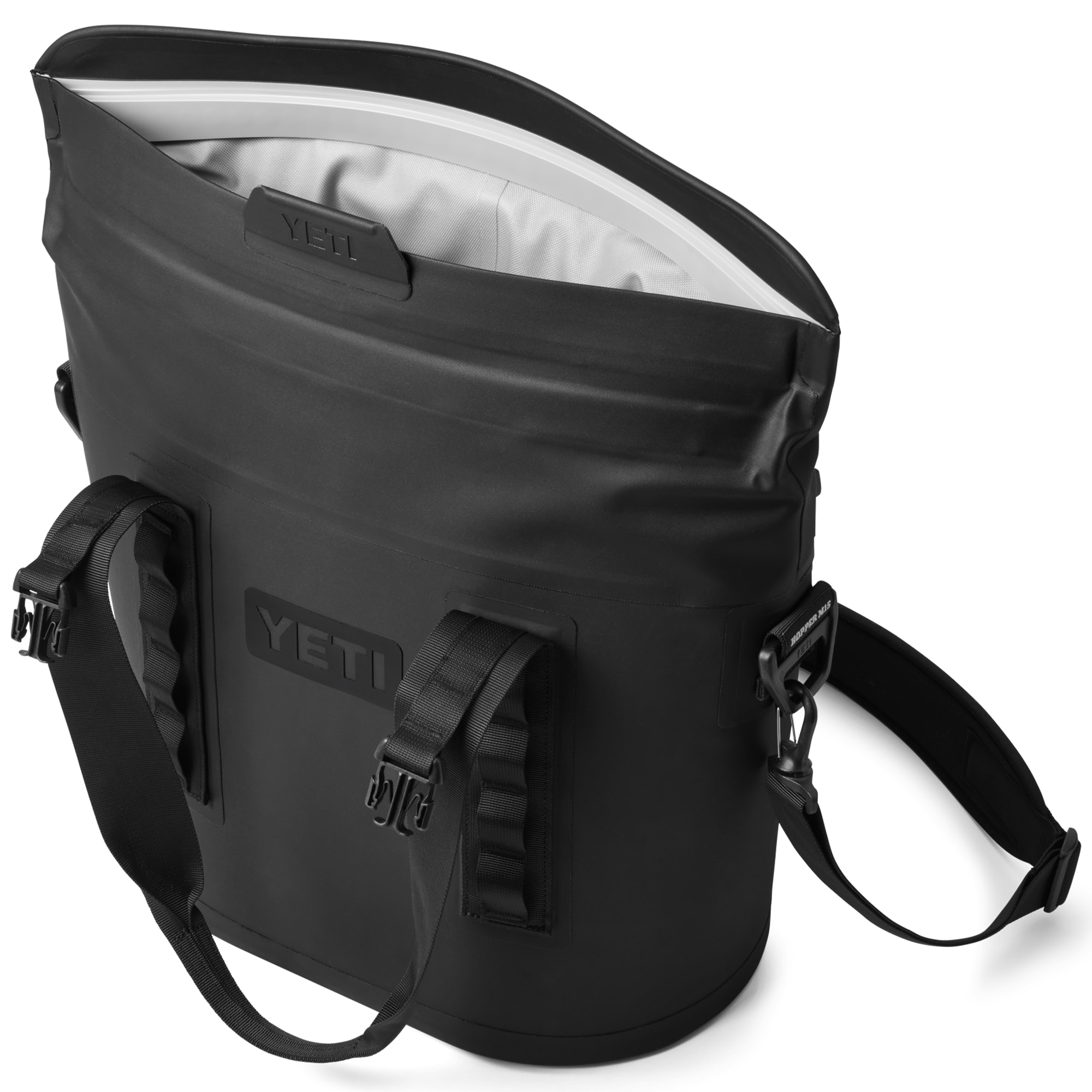 YETI Hopper M15 Soft Cooler - Black, Yeti-Black, hires