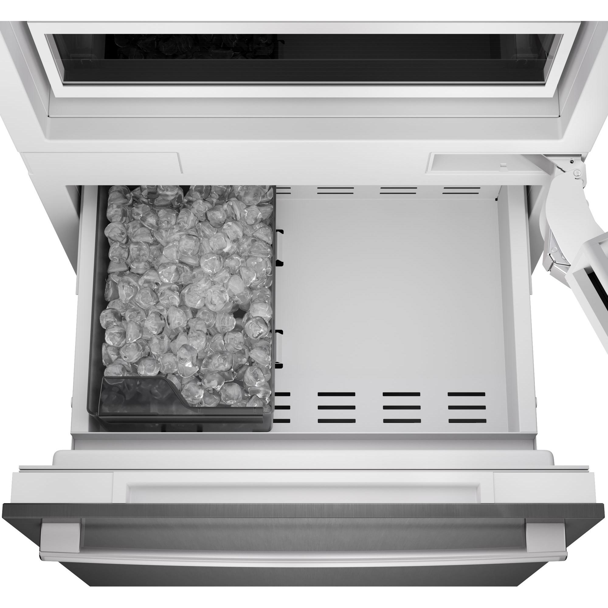 Bosch Benchmark Series 30 in. 16.5 cu. ft. Built-In Smart Counter Depth Bottom Freezer Refrigerator with Internal Water Dispenser - Stainless Steel, , hires