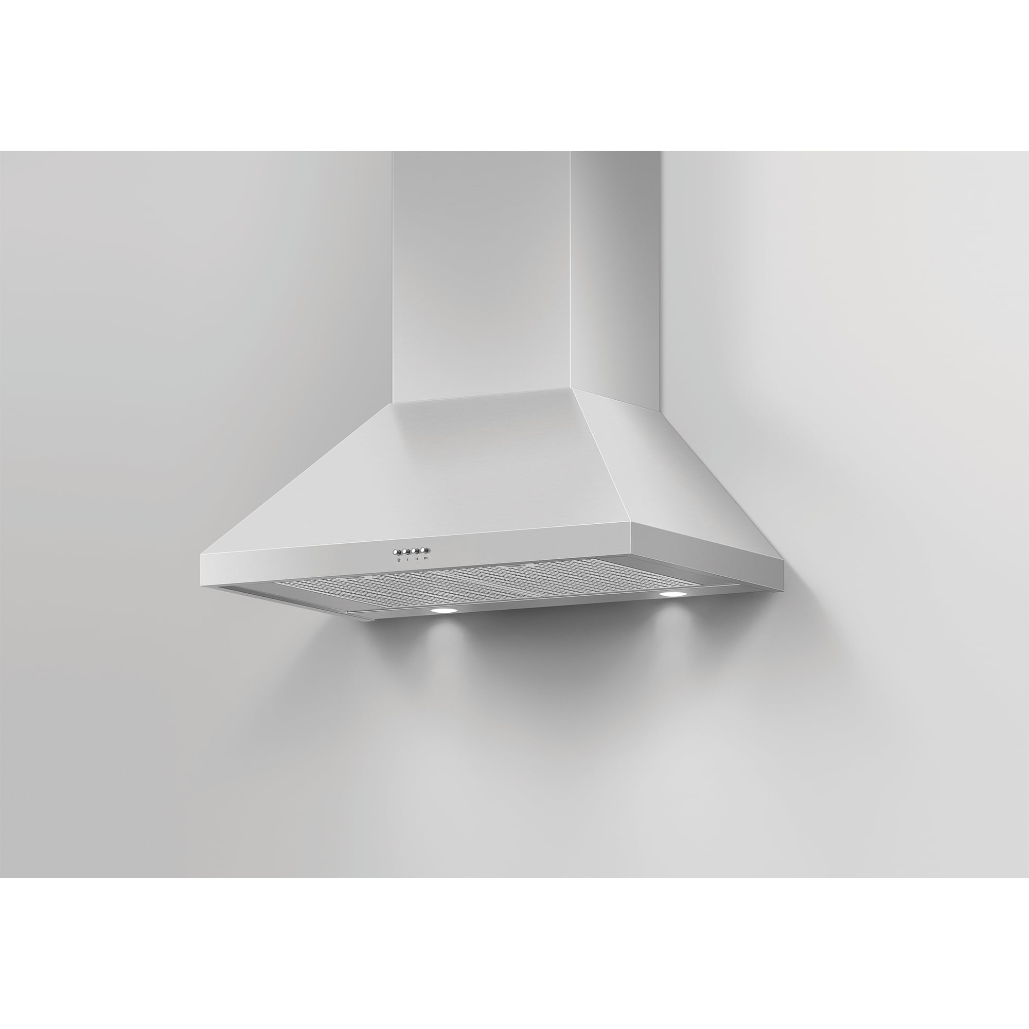 Fisher & Paykel Series 7 30 in. Convertible Chimney Style Range Hood with 600 CFM, 3 Fan Speeds & 2 LED Lights - Stainless Steel, , hires
