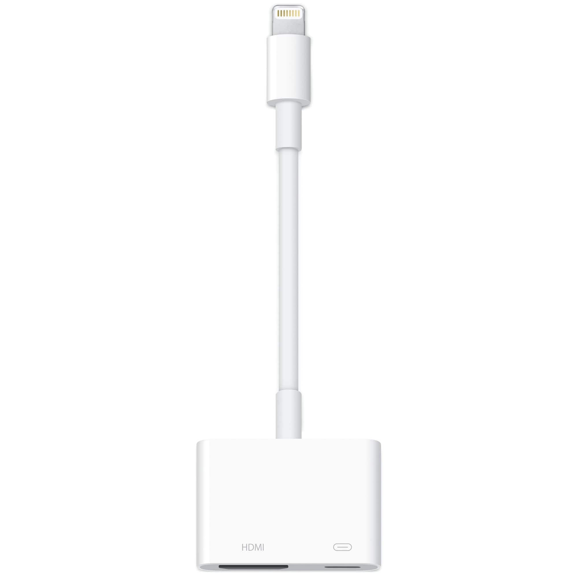 Apple - Lightning Digital A/V Adapter - White, , hires