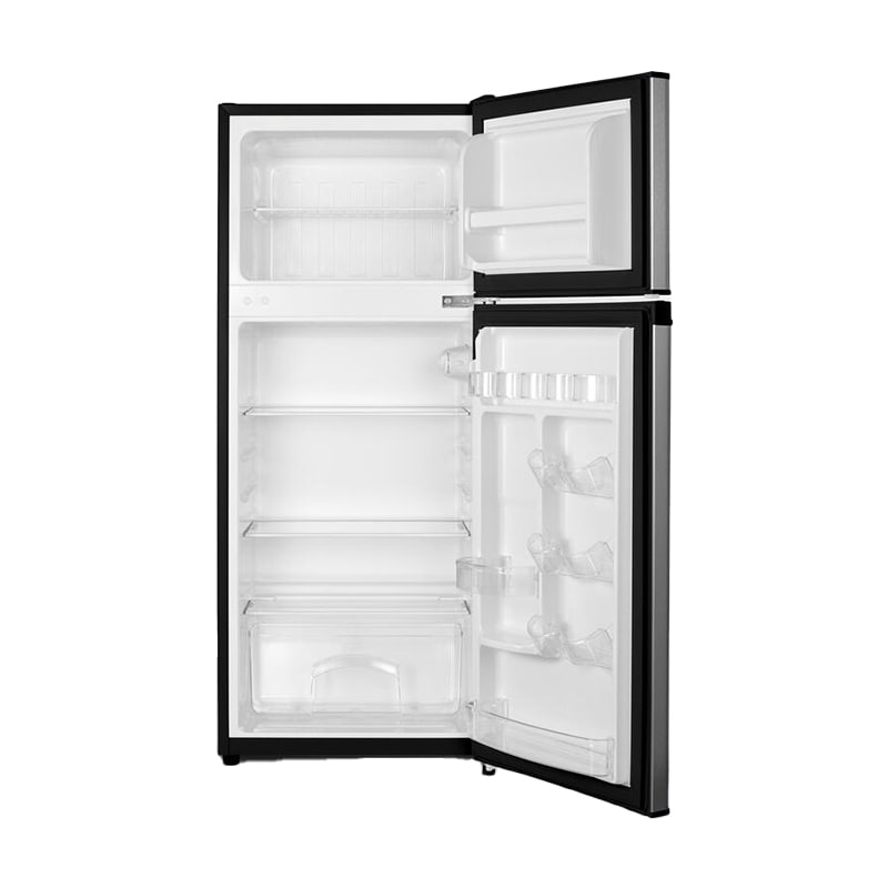 Summit 19 in. 4.5 cu. ft. Top Freezer Refrigerator - Stainless Steel Look, , hires