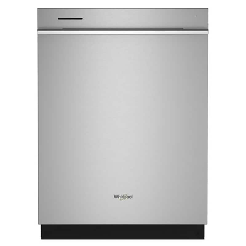 Whirlpool 24 in. Top Control Dishwasher with 41 dBa Sound Level & 3rd-Rack - Fingerprint Resistant Stainless, , hires