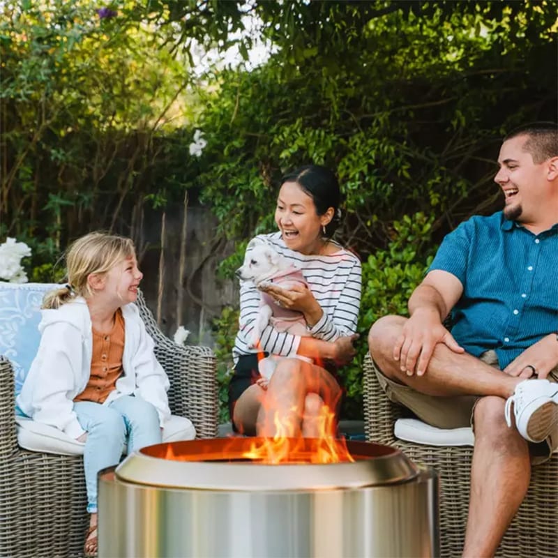 Solo Stove Yukon 2.0 Fire Pit - Stainless Steel, , hires