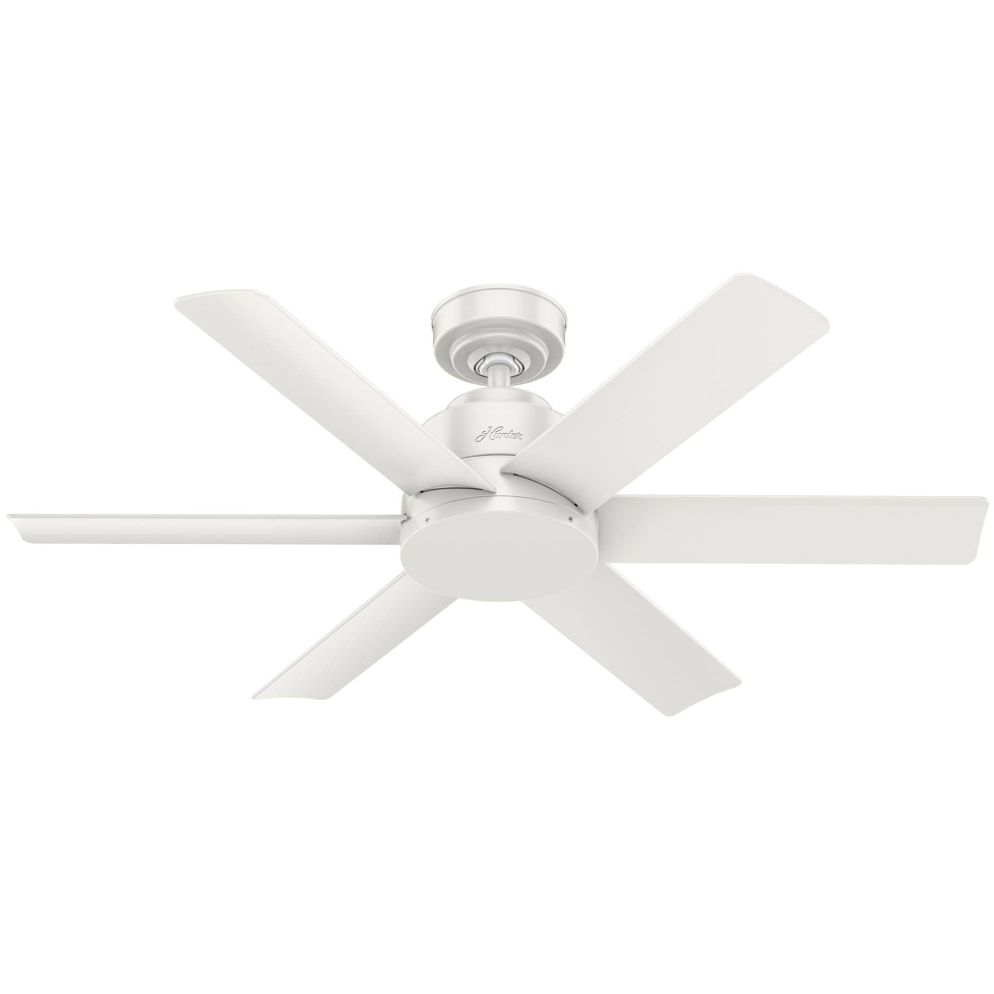 Hunter Kennicott 44 in. Indoor/Outdoor Ceiling Fan with Wall Control - Matte White, Matte White, hires