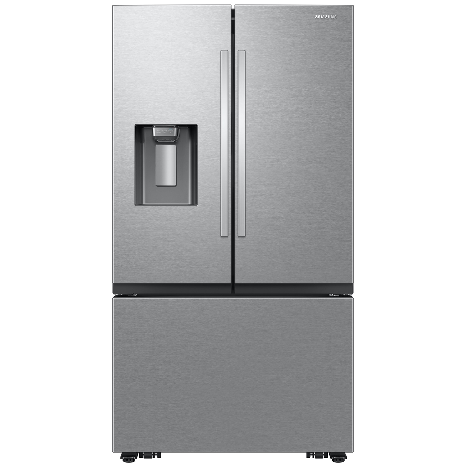 Samsung 36 in. 25.5 cu. ft. Smart Counter Depth French Door Refrigerator with Ice & Water Dispenser - Fingerprint Resistant Stainless Steel, , hires