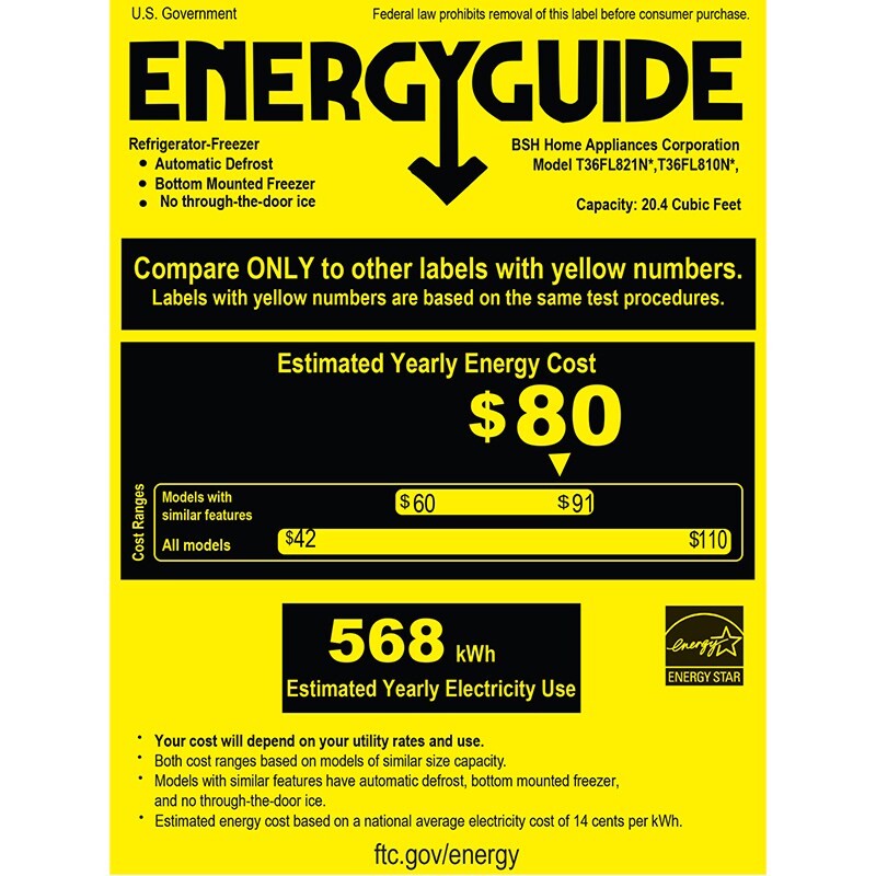 Thermador 36 in. 20.4 cu. ft. Smart Counter Depth 4-Door French Door Refrigerator with Internal Water Dispenser - Stainless Steel, , hires