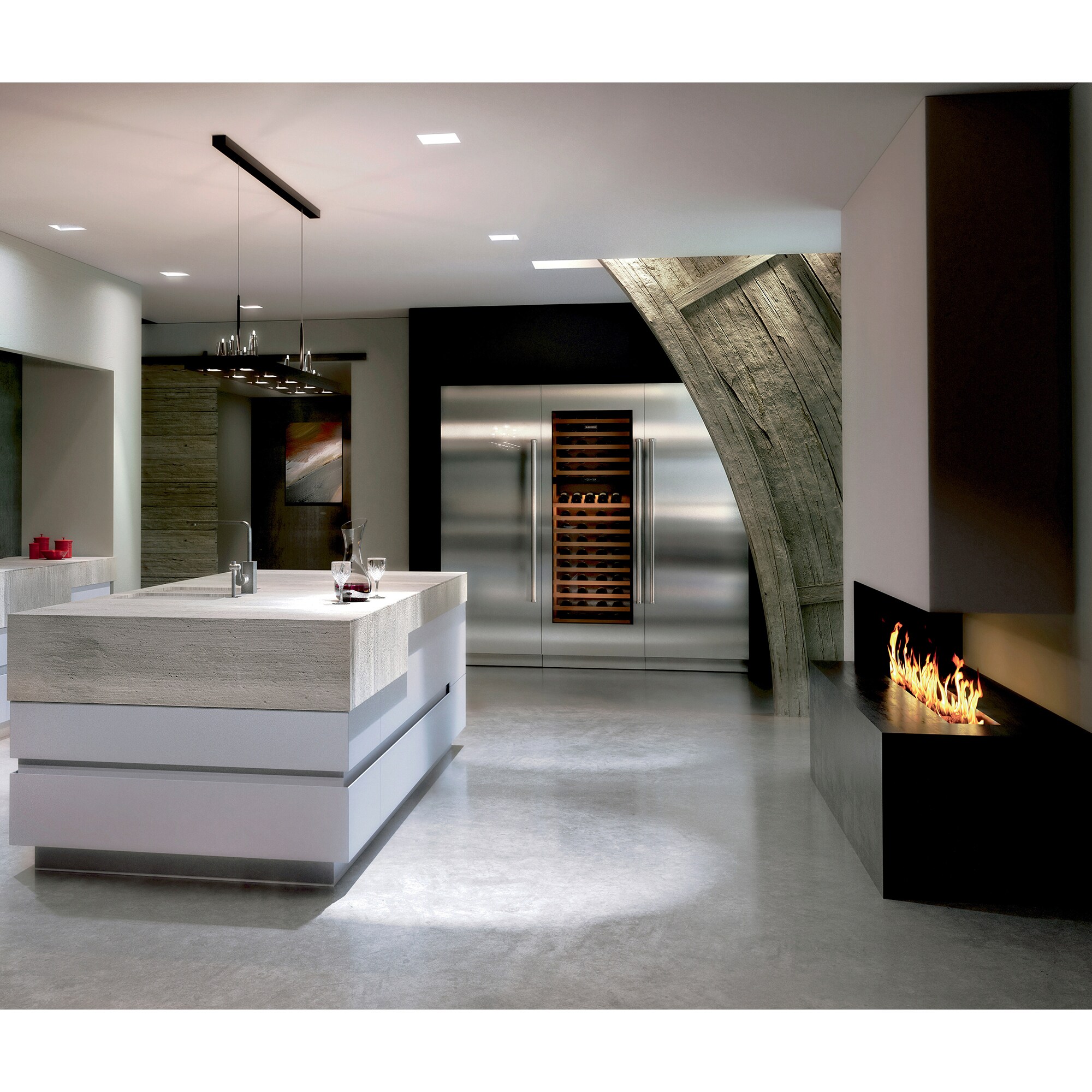 Sub-Zero Designer Series 30 in. Built-In 17.5 cu. ft. Smart Counter Depth Freezerless Refrigerator with Internal Water Dispenser - Custom Panel Ready, , hires