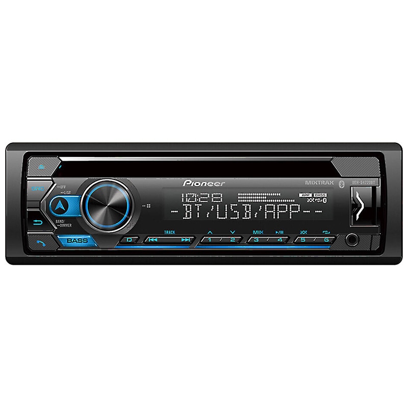 Pioneer In-Dash Detachable Face Bluetooth AM/FM/CD/MP3, , hires