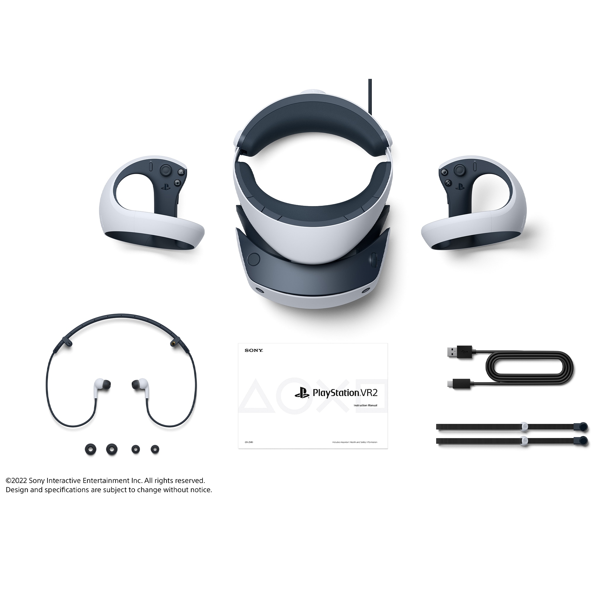 Sony PlayStation VR2 Horizon Call of the Mountain Bundle Virtual Reality Headset - White, , hires