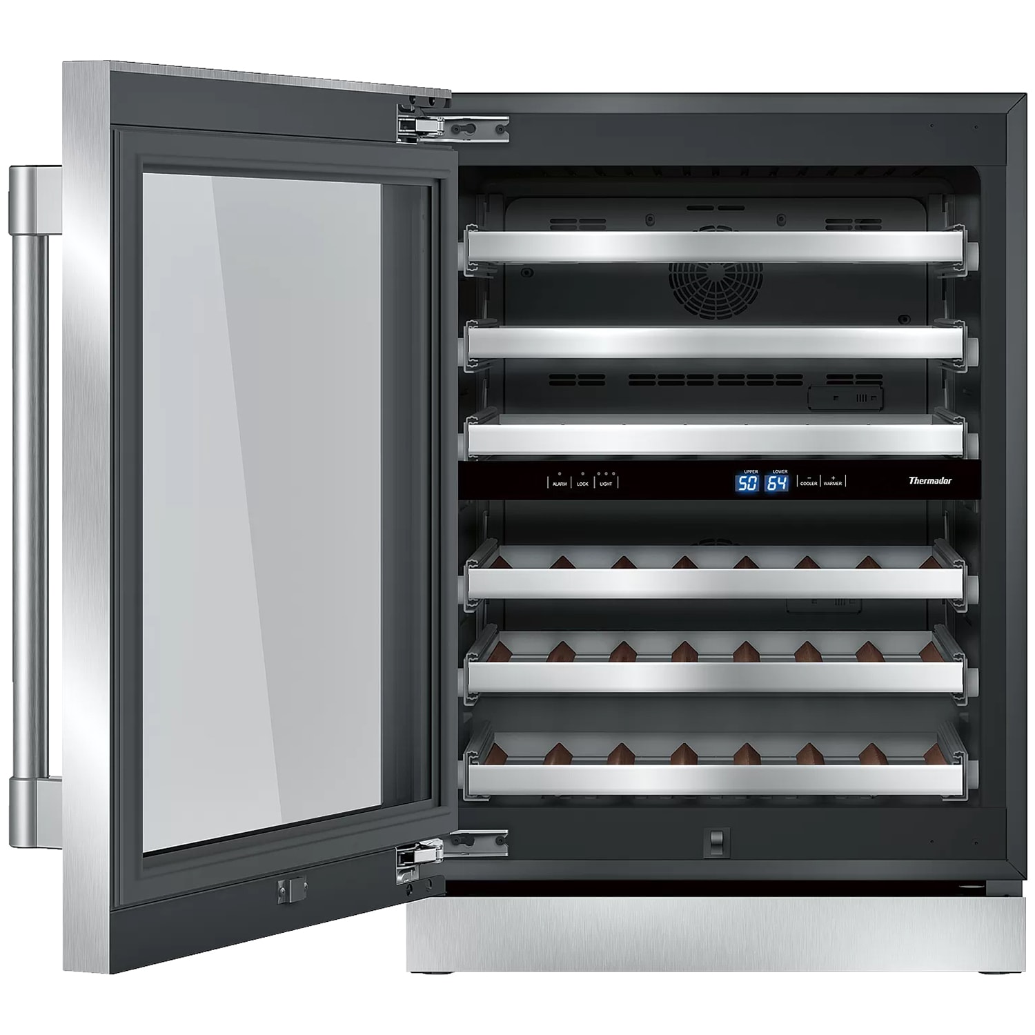 Thermador Professional Series 24 in. Undercounter Wine Cooler with Dual