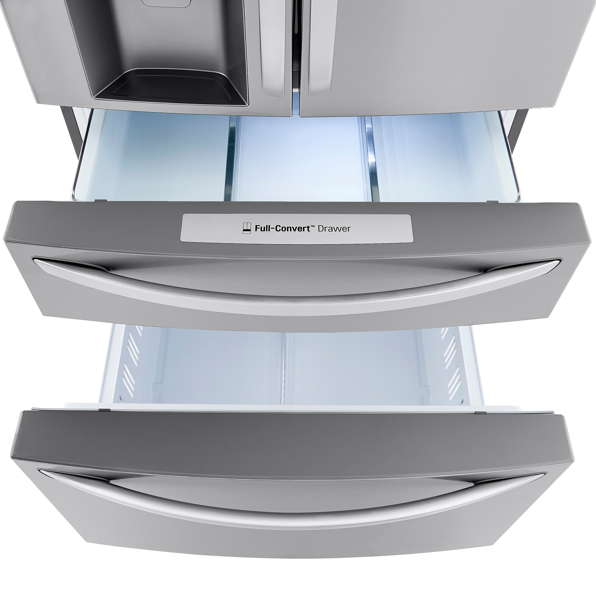 LG 36 in. 29.5 cu. ft. Smart 4-Door French Door Refrigerator with Ice & Water Dispenser - Stainless Steel, , hires