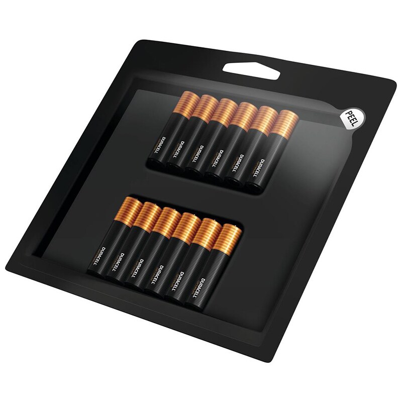 Duracell Optimum AAA 12 Pack, , hires