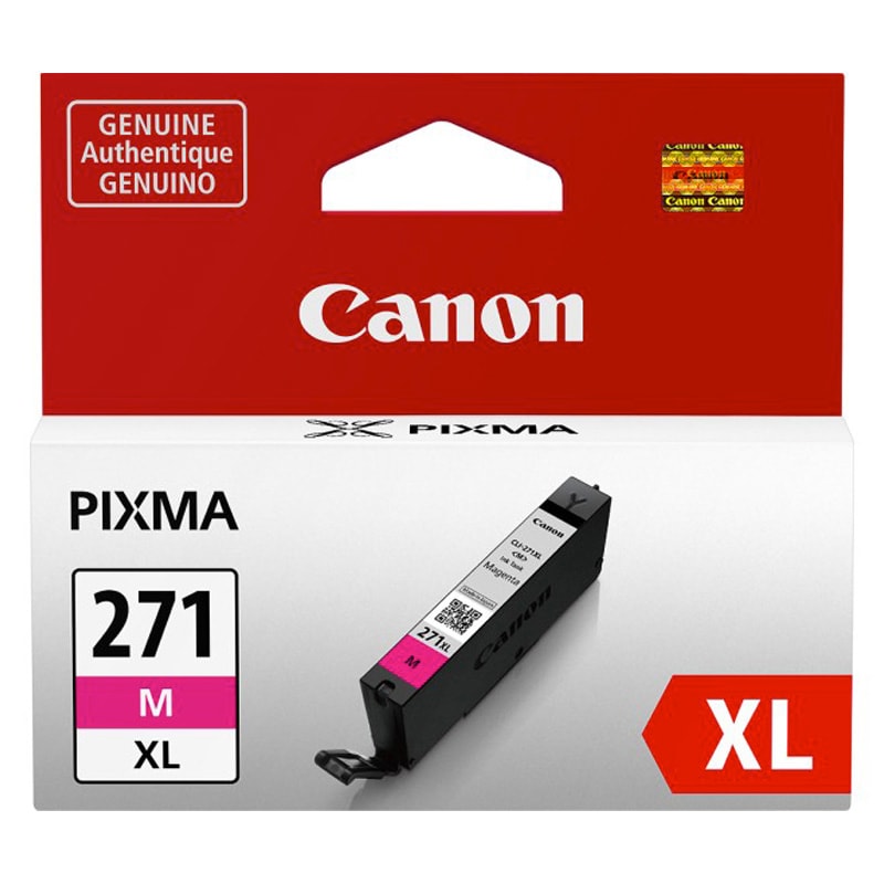 Canon Pixma 271 XL Magenta Replacement Printer Ink Cartridge, , hires