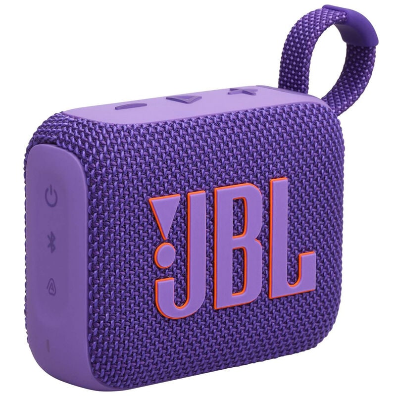 JBL Go 4 Ultra Portable Rechargeable Waterproof Bluetooth Speaker - Purple, Purple, hires