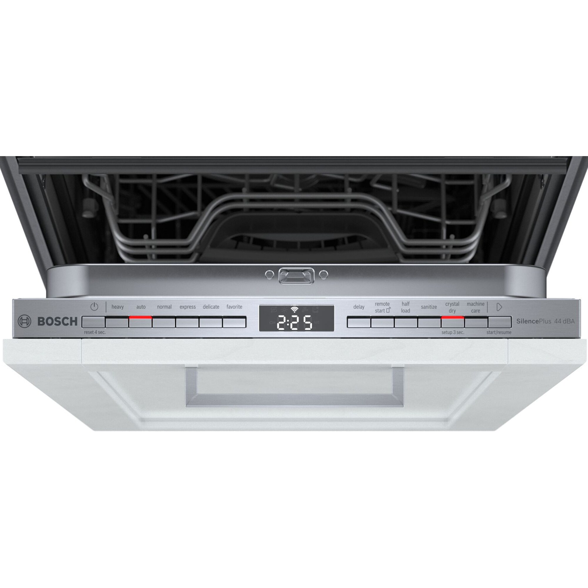 Bosch 800 Series 18 in. Top Control Smart Dishwasher with 44 dBa Sound Level, 3rd-Rack & CrystalDry - Custom Panel Ready, , hires