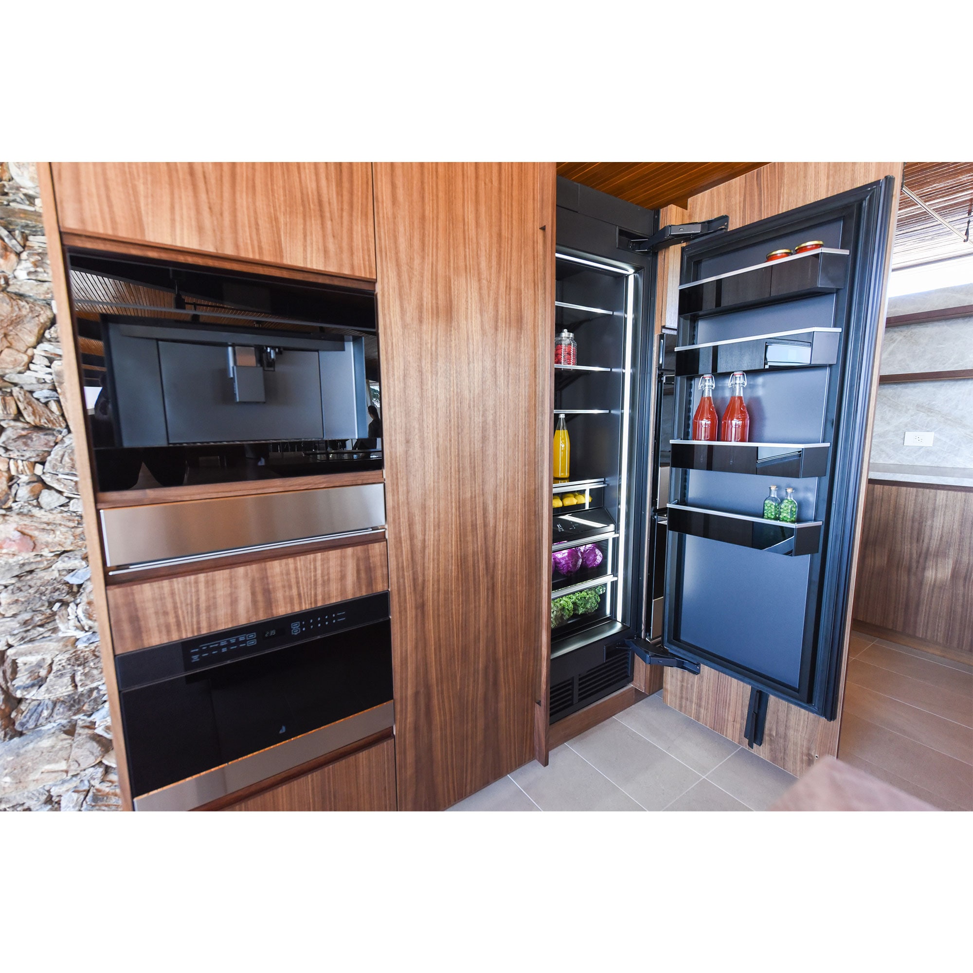 JennAir 24 in. 13 cu.ft. Built-In Smart Counter Depth Freeezerless Refrigerator with Internal Water Dispenser - Custom Panel Ready, , hires