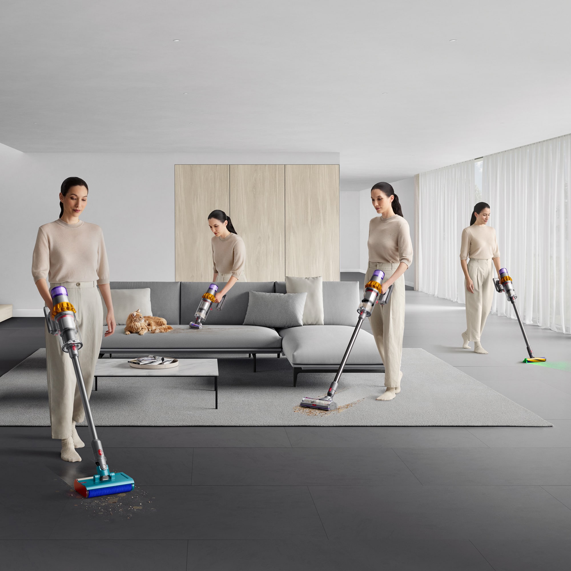 Dyson V15s Detect Cordless Light-Weight Pet 2-in-1 Handheld/Stick Vacuum with 6 Additional Tools, , hires