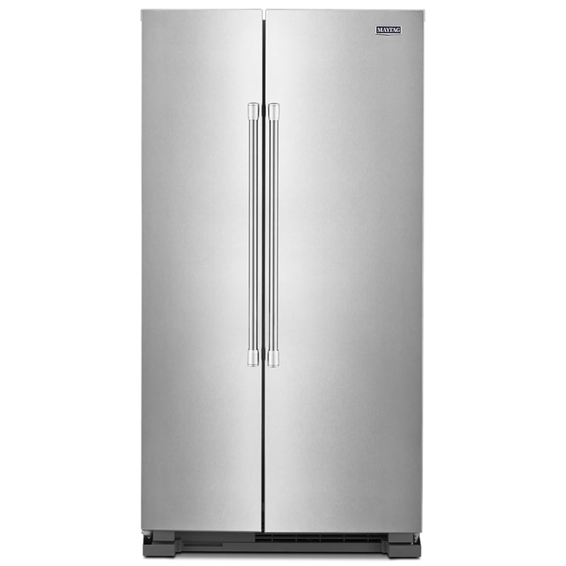 Maytag 36 in. 24.9 cu. ft. Side by Side Refrigerator - Fingerprint Resistant Stainless Steel, , hires