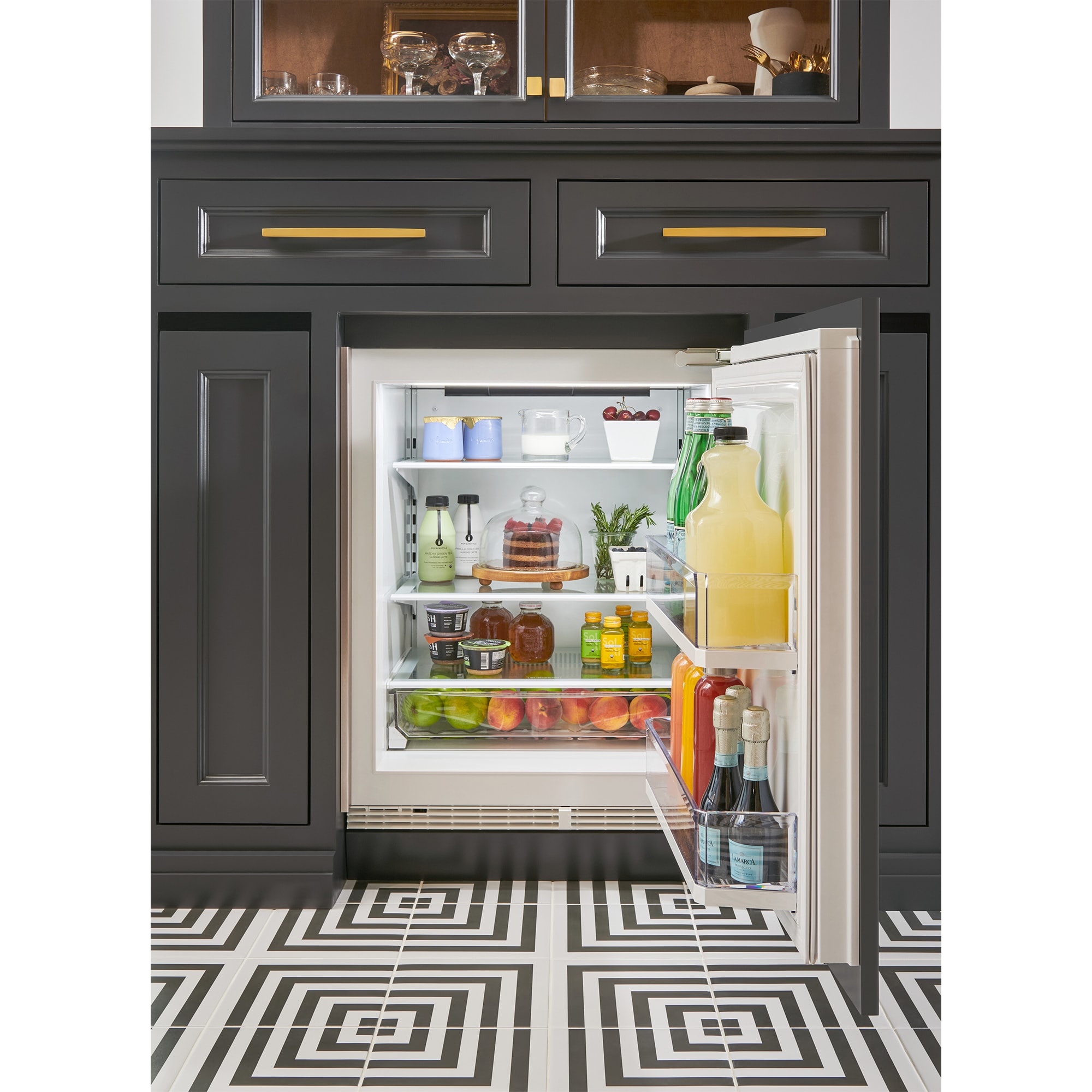 Sub-Zero Designer Series 24 in. Built-In 5.0 cu. ft. Smart Undercounter Refrigerator - Custom Panel Ready, , hires