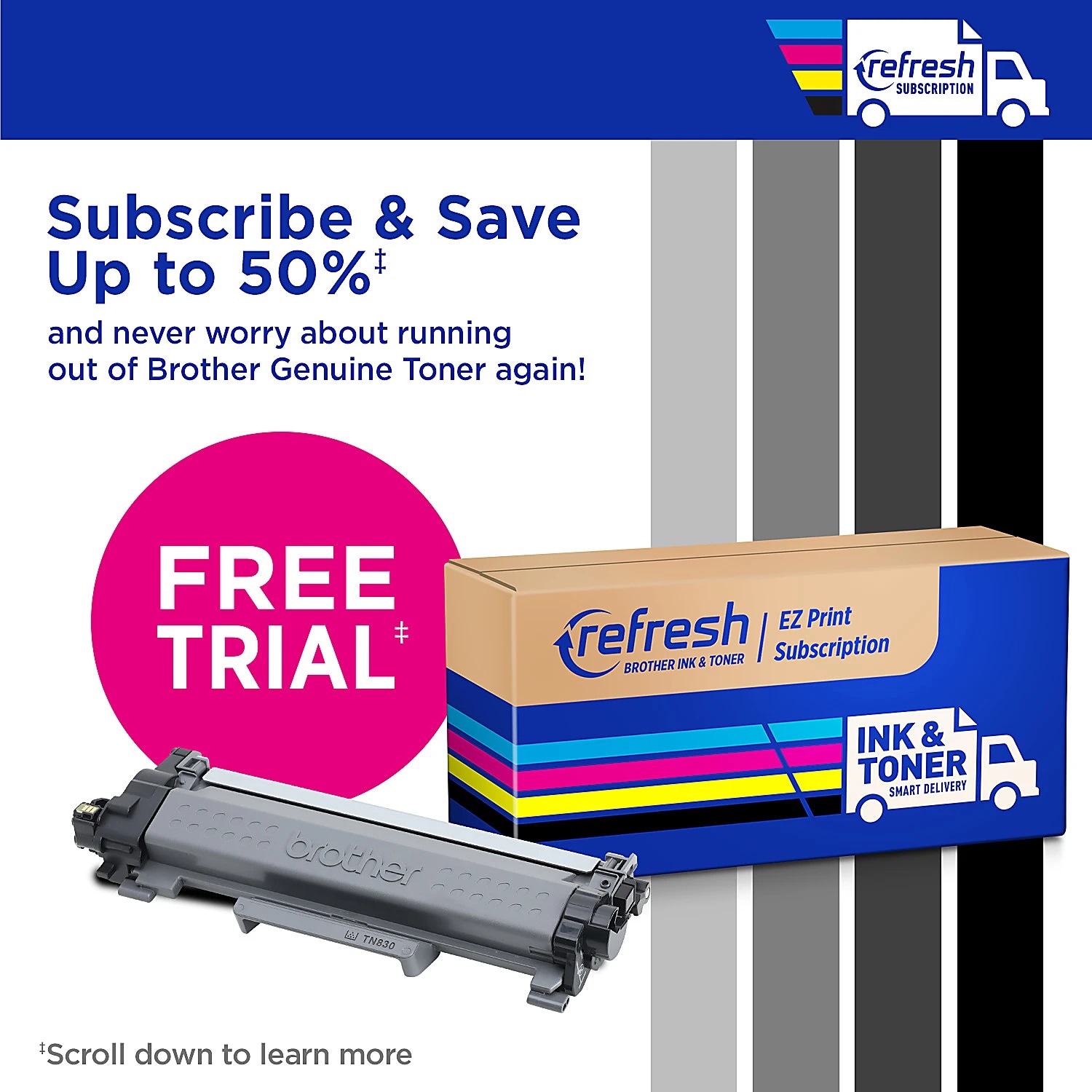 Brother TN830 Black Toner Cartridge, , hires