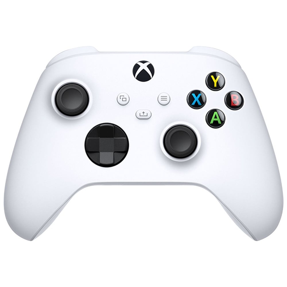 Xbox - Wireless Controller for Xbox Series X, Xbox Series S, and Xbox One - Robot White, White, hires