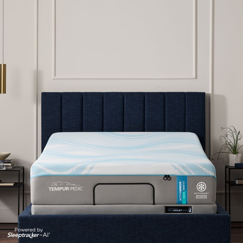Tempur-Pedic ActiveBreeze 2.0 Medium Hybrid Queen Size Mattress, , hires