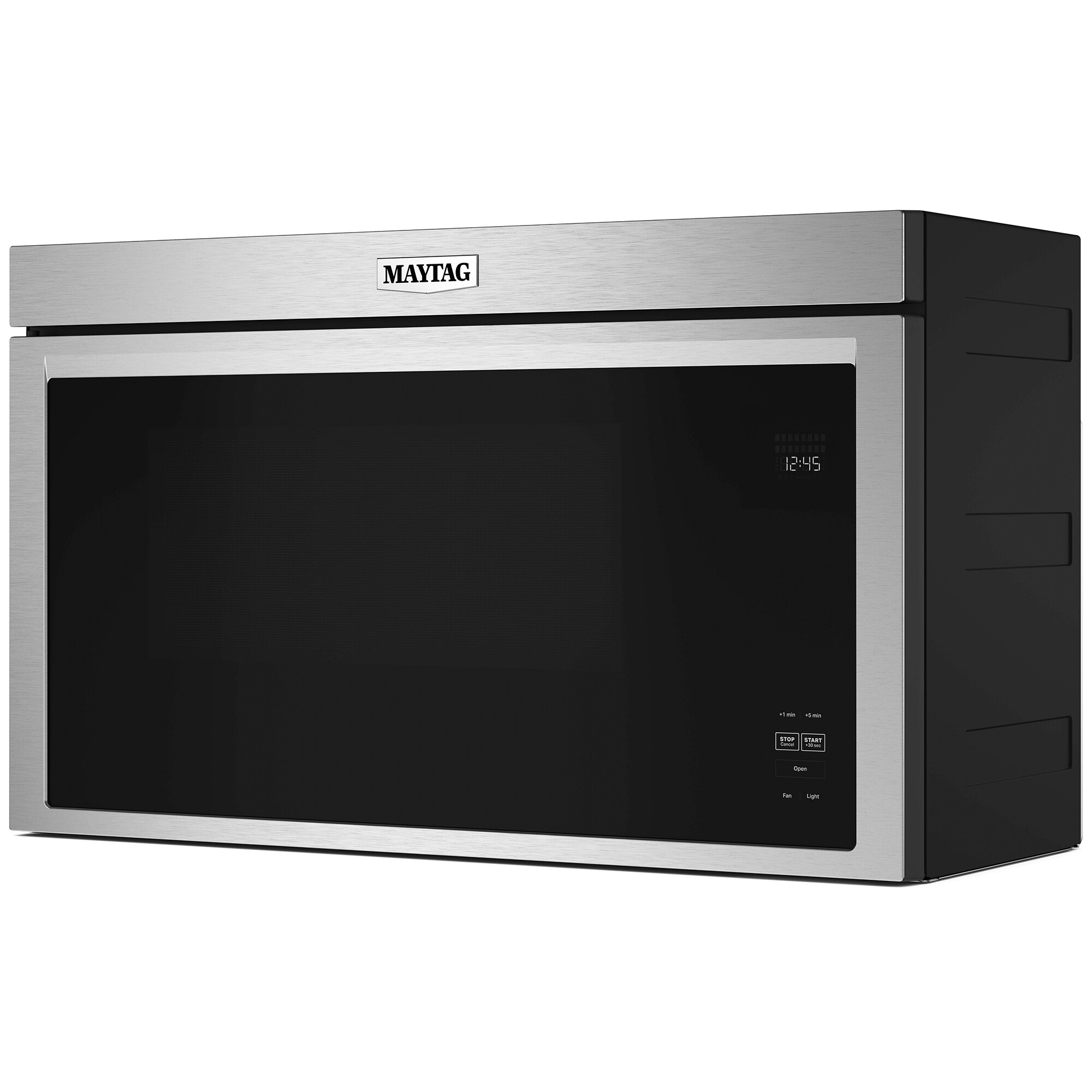 Maytag 30 in. 1.1 cu. ft. 1000W Over-the-Range Microwave with 300 CFM & Sensor Cooking - Fingerprint Resistant Stainless, , hires