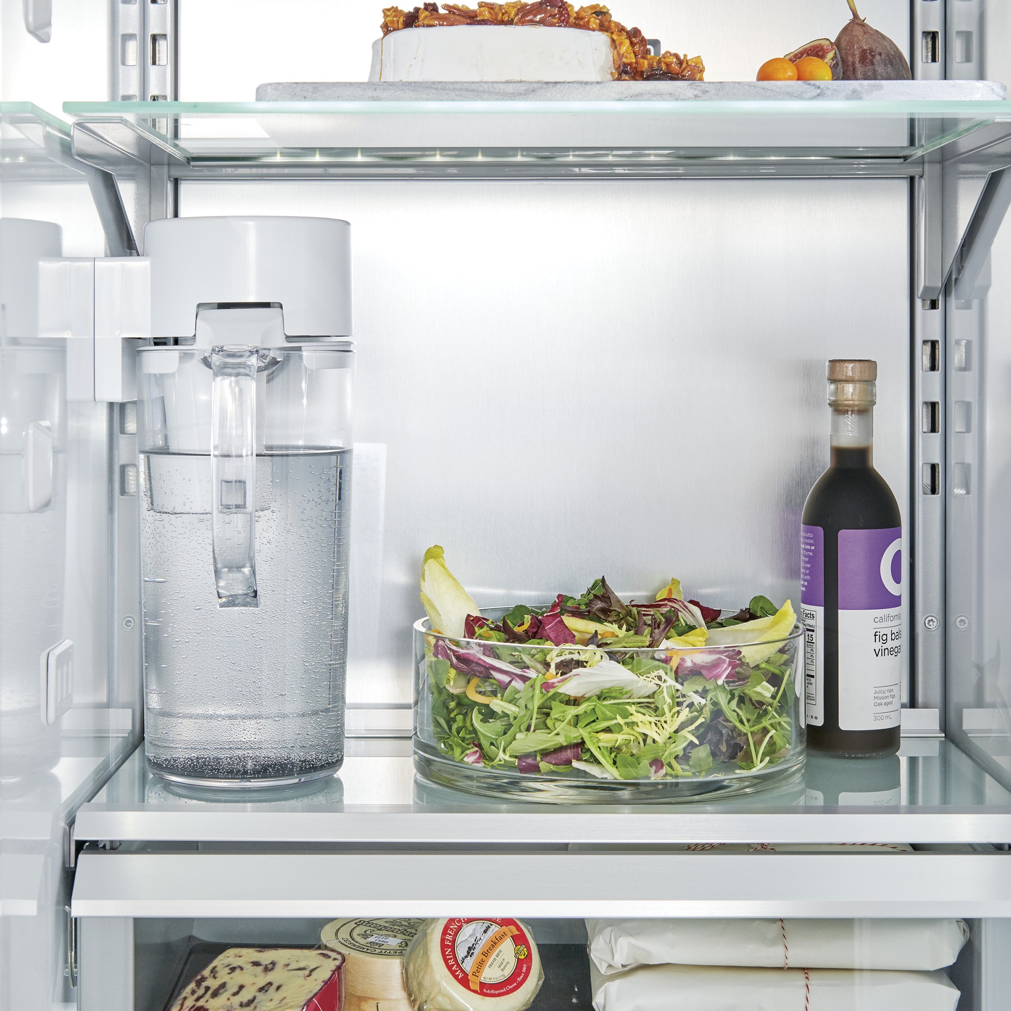 Monogram 24 in. 13.3 cu.ft. Built-In Smart Counter Depth Freeezerless Refrigerator - Custom Panel Ready, , hires