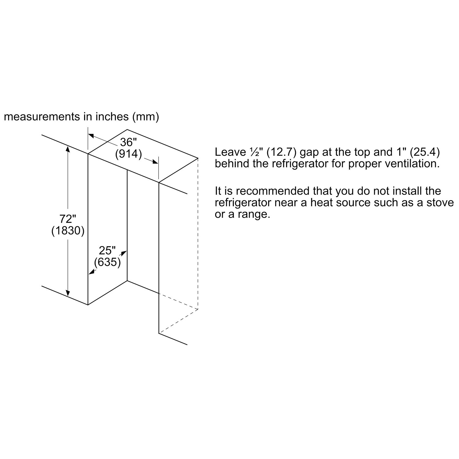 Thermador 36 in. 20.8 cu. ft. Smart Counter Depth French Door