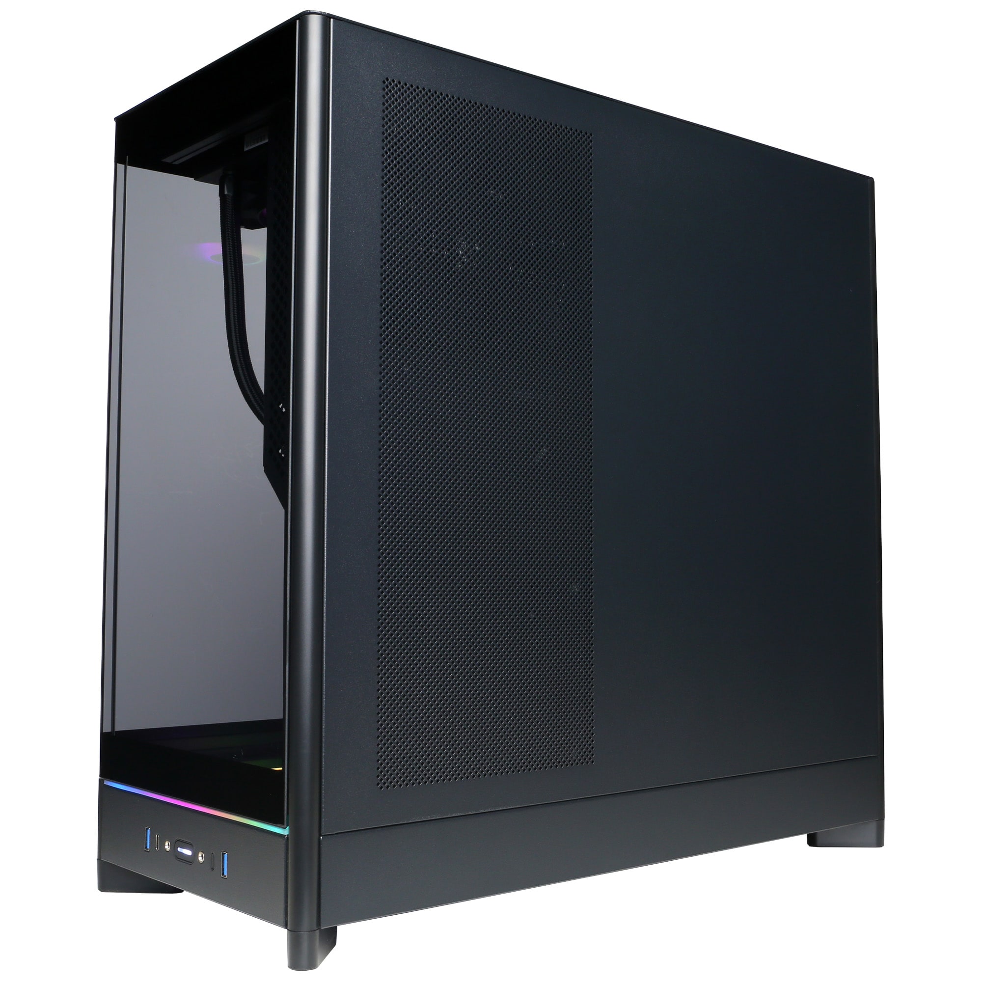CyberPowerPC Gaming Desktop with AMD Ryzen 9 9950X, 4.3GHz, 16-Core CPU, NVIDIA GeForce RTX 5080, 16GB VRAM GPU, 64 GB RAM, 4 TB SSD & Windows 11 Home - Black, , hires