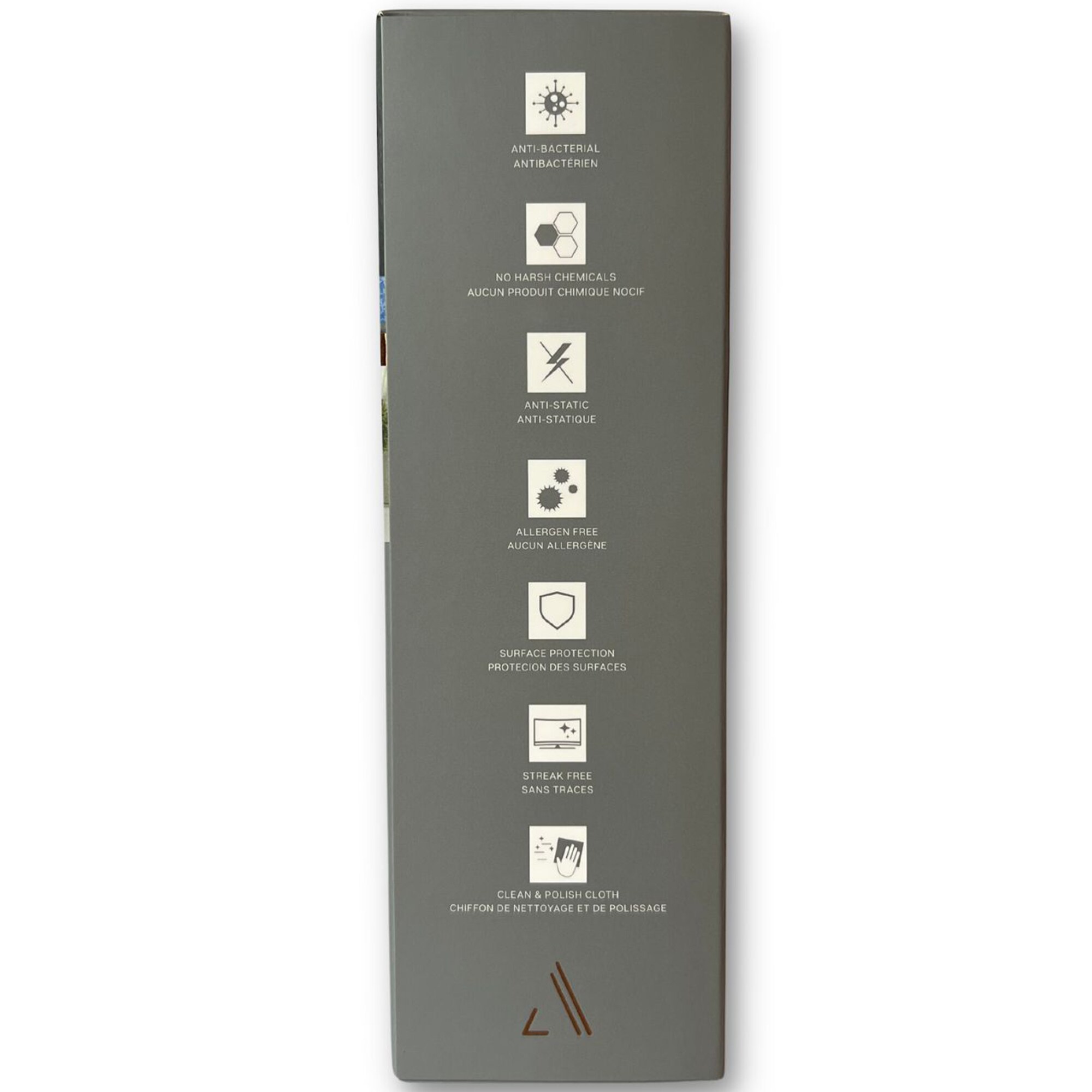 Austere Anti-Bacterial Clean & Protect with Easy-Trigger Pump and Dual-Textured Cleaning Cloth, , hires