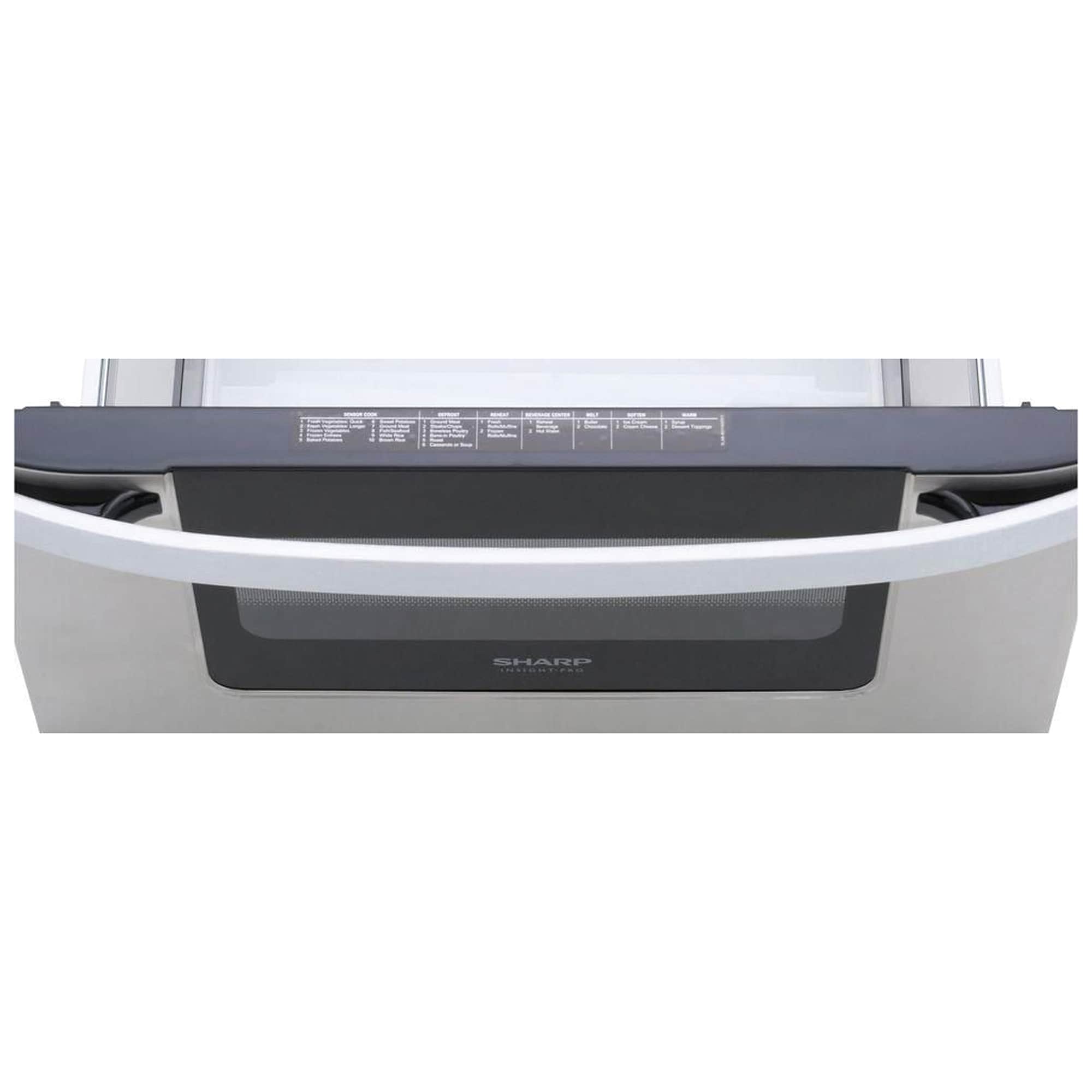 Sharp 24 in. 1.2 cu. ft. 950W Low Profile Drawer Microwave with Sensor Cooking - Stainless Steel, , hires