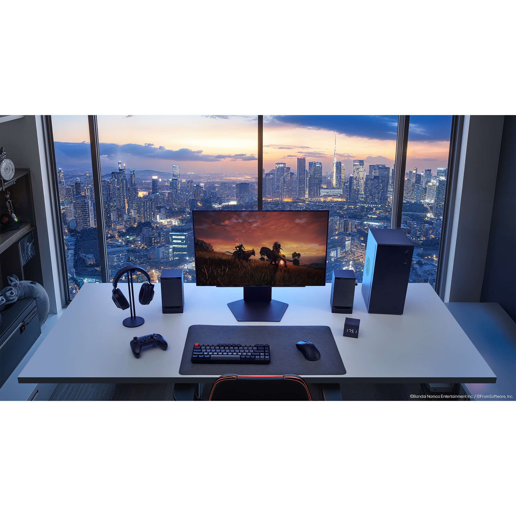 LG 27" UltraGear OLED QHD 480Hz 0.03ms G-Sync Compatible DisplayPort 2.1 Gaming Monitor, , hires