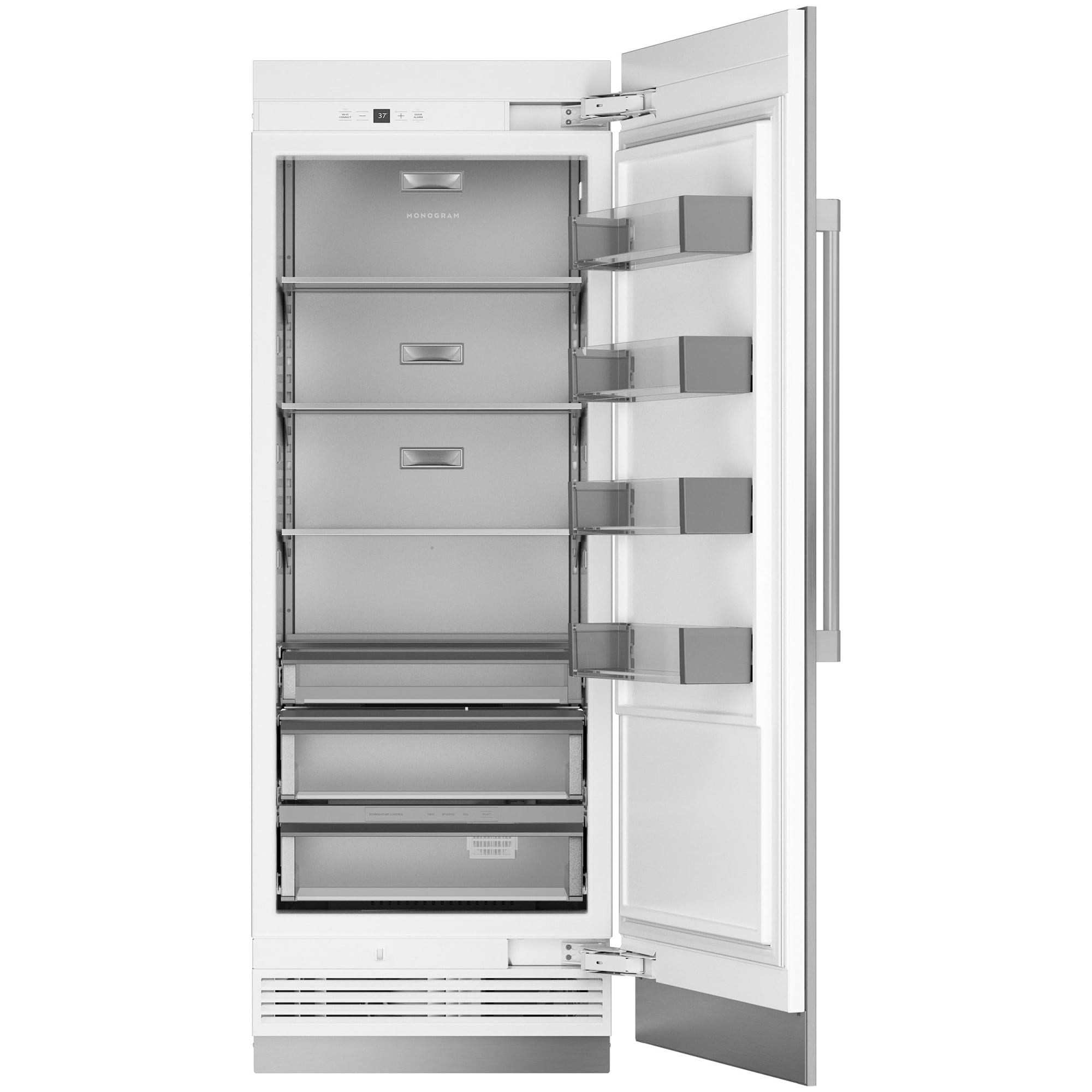 Monogram 30 in. BuiltIn 17.6 cu. ft. Smart Counter Depth Freezerless Refrigerator Custom