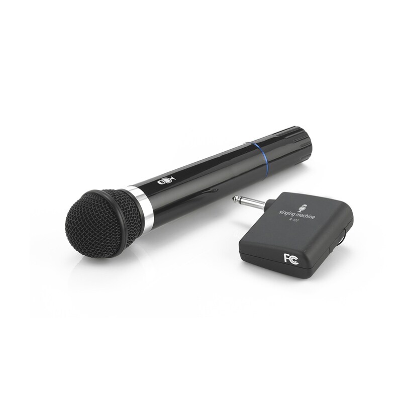 Singing Machine Wireless Uni-Directional Microphone, , hires